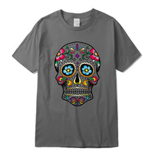 Load image into Gallery viewer, Men&#39;s high quality T-shirt new design street style loose cool skull
