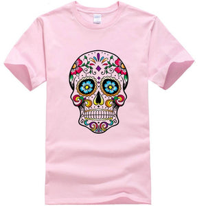 Men's high quality T-shirt new design street style loose cool skull