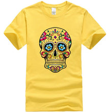 Load image into Gallery viewer, Men&#39;s high quality T-shirt new design street style loose cool skull
