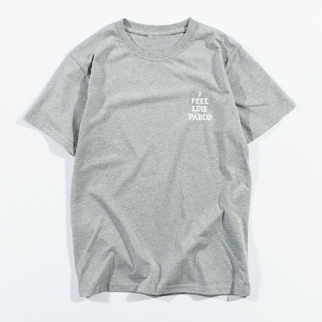 T Shirt Men I Feel Like Paul Print Short Sleeves