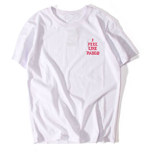 T Shirt Men I Feel Like Paul Print Short Sleeves