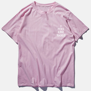 T Shirt Men I Feel Like Paul Print Short Sleeves