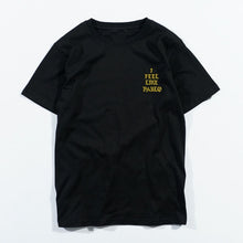 Load image into Gallery viewer, T Shirt Men I Feel Like Paul Print Short Sleeves
