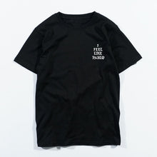 Load image into Gallery viewer, T Shirt Men I Feel Like Paul Print Short Sleeves
