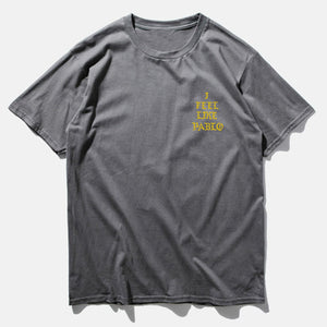 T Shirt Men I Feel Like Paul Print Short Sleeves