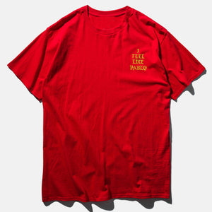 T Shirt Men I Feel Like Paul Print Short Sleeves