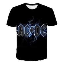 Load image into Gallery viewer, New Fashion Men&#39;s ACDC Rock Band T Shirt Men
