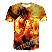 Load image into Gallery viewer, New Fashion Men&#39;s ACDC Rock Band T Shirt Men
