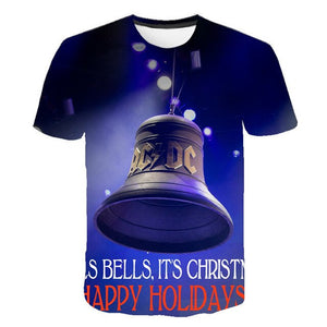 New Fashion Men's ACDC Rock Band T Shirt Men